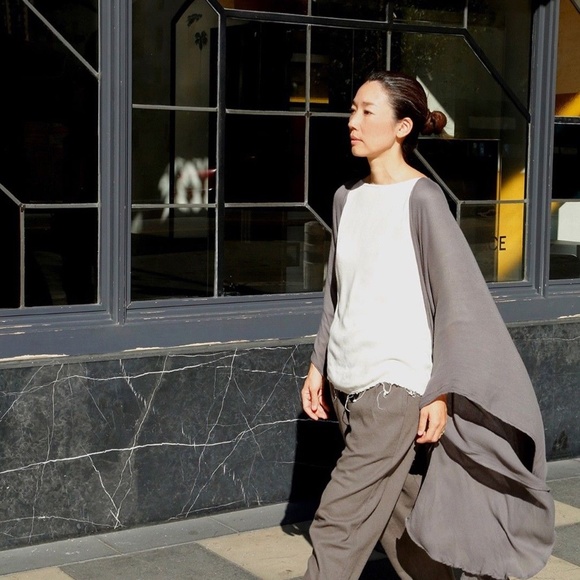 Black Crane Accessories - Black Crane Cape Shawl